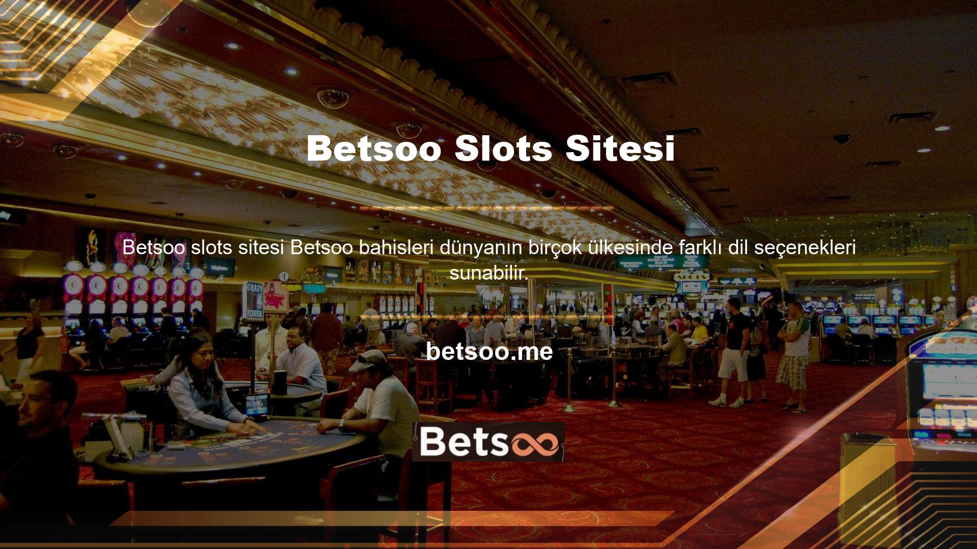 Betsoo sitesinde oyun oynamak isteyen lisans sahipleri online üyelik oluşturabilirler