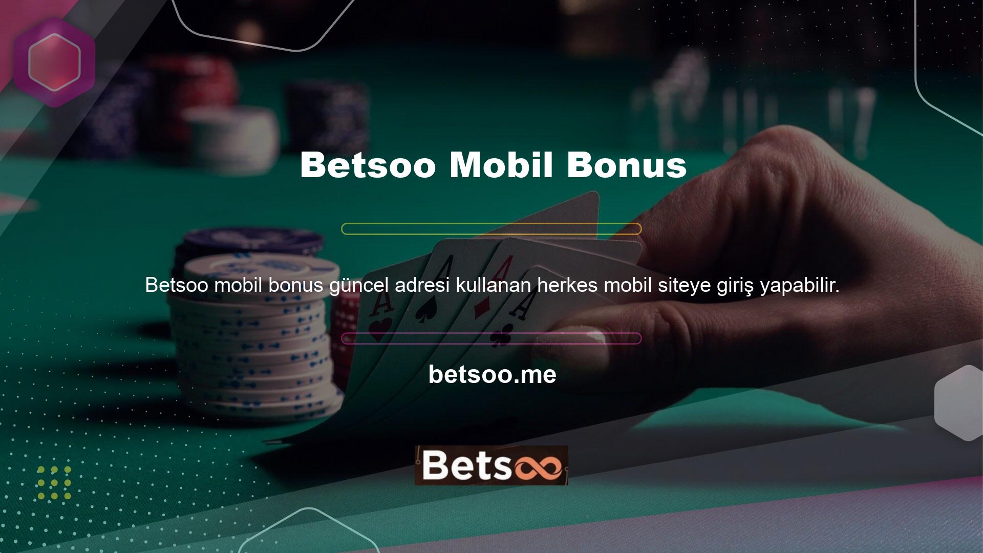 Betsoo, oyunun mobil versiyonuyla da casinoyu paylaşmaya devam edecek